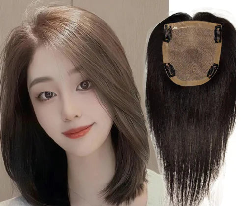 Elegant Handwoven Human Hair Extensions