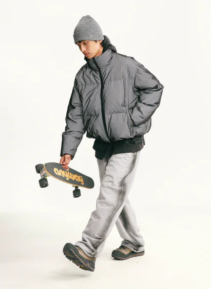 Reflective Mechanical Down Coat