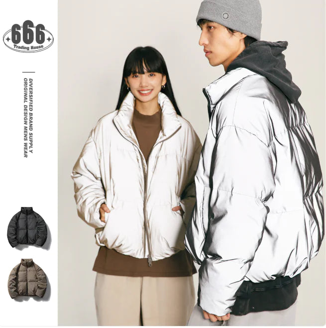 Reflective Mechanical Down Coat