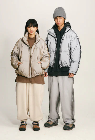 Reflective Mechanical Down Coat