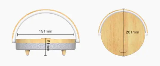 Luminara Wooden Multifunctional Charger