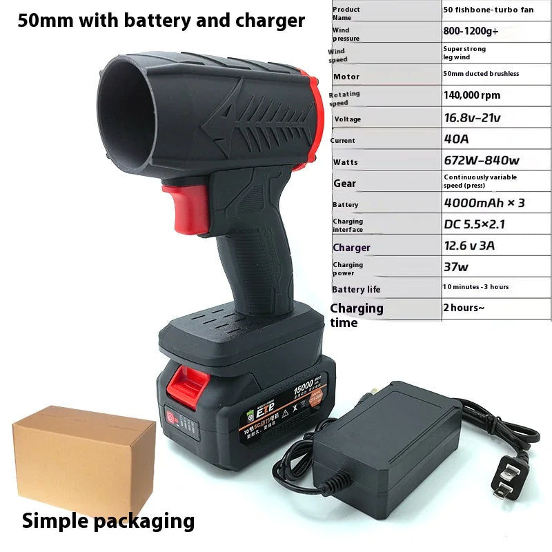 50mm High-Velocity Turbo Fan