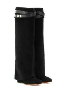 Catwalk Chic Knee-High Boots