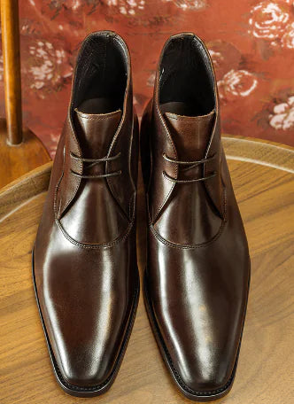 Elegant Autumn Leather Boots