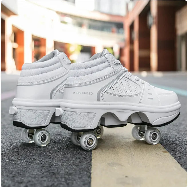 VersaSkate 2-in-1 Rolling Shoes