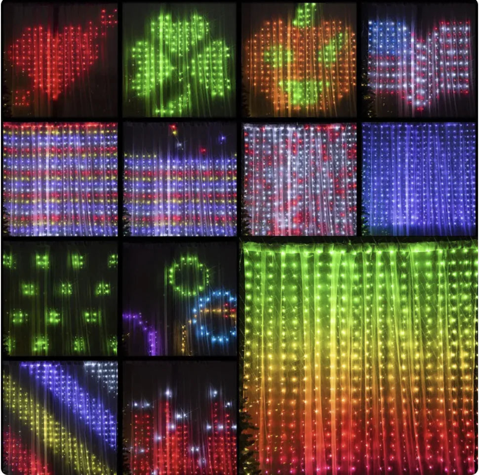 Rhythmic Lumière Drape