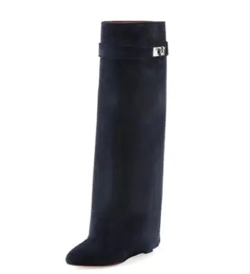 Catwalk Chic Knee-High Boots