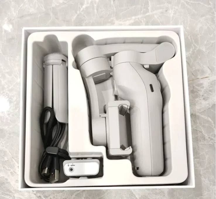Compact Silver Folding Gimbal
