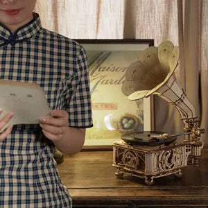 ROKR Heritage Gramophone Model