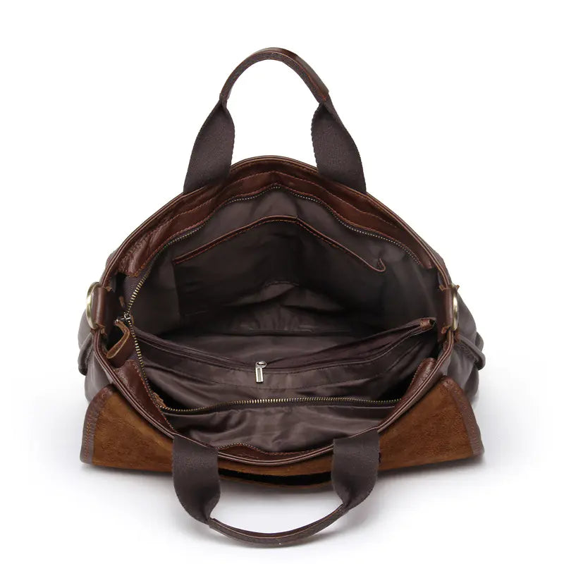 Men's Genuine Leather Messenger Bag